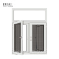Nuevo diseño de puerta de aluminio precio de la ventana para el mercado nepal.